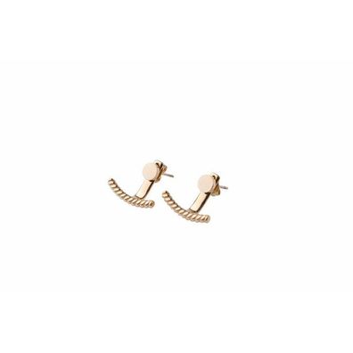 Ohrstecker - SuperDot - Edelstahl - goldfarben