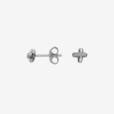 Ohrstecker - Weißgold 585 14K - Diamant 0,065ct