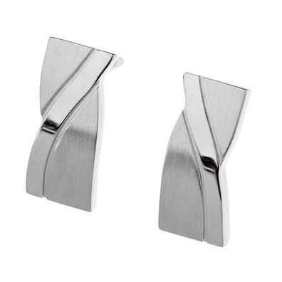 Ohrstecker - Edelstahl - länglich fein