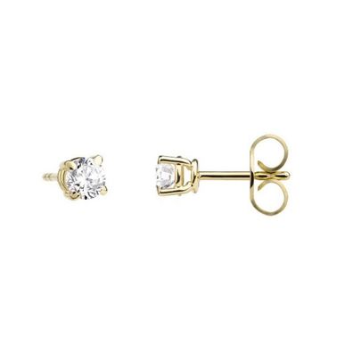 Ohrstecker - Gold 585 - 0,50ct LAB Grown Diamant