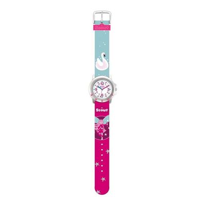 Kinderuhr - Star Kids - Elfe Schwan - Pink