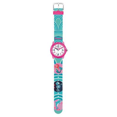 Kinderuhr - Crystal - Nixe Seepferdchen Delfin