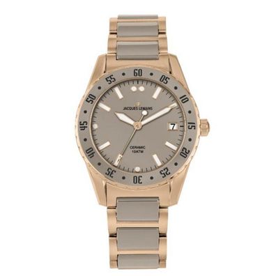 Uhr - Liverpool 42-12M - Keramik Rosé Taupe