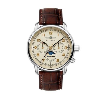 Uhr - Zeppelin - Méditerranée - Moonphase