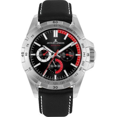 Multifunktionsuhr - 41mm - Sport - black