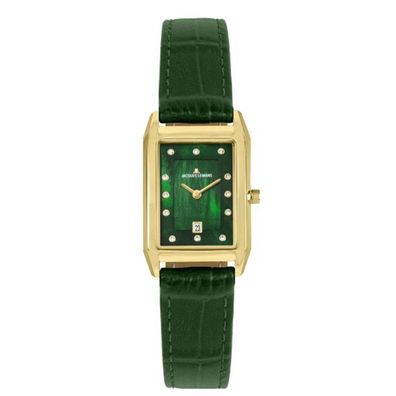 Uhr - Torino 1-2189F - Dame - Lederband grün