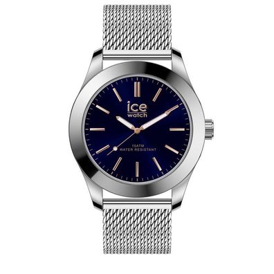 Uhr - ICE Steel - Medium - Dark Blue