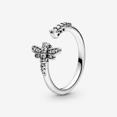 Ring 52 - Sterlingsilber - Libelle offen