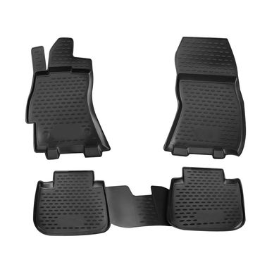 2014-2025 Subaru Outback Fußmatten TPE Schwarz 4 tlg
