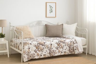 Day-Bed / Einzelbett / Metallbett 90x200 cm