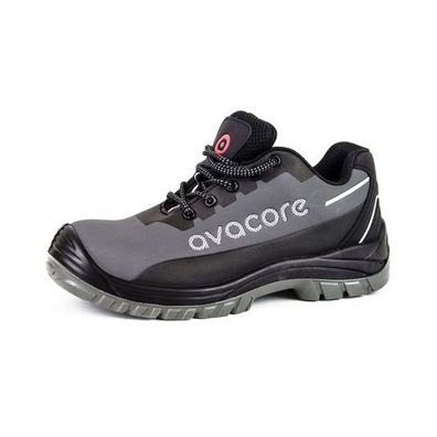 Arbeitsschuhe Halbschuhe Schwarz Grau Sicherheitsschuhe Ava Hermes 41-45