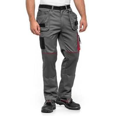 Arbeitshosen Monteurhosen Outdoorhosen Arbeitskleidung Grau Gr. 48-56 Lennox