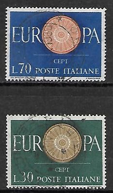 Italien gestempelt Michel-Nummer 1077-1078