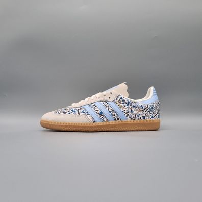 adidas Samba OG (GS) Liberty London Blue Floral - JP8080 - NEU/OVP