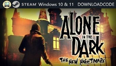 PC Computer Spiel Alone In The Dark The New Nightmare für Windows 10 11 STEAM