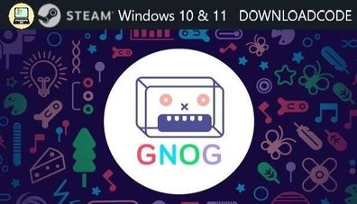 NEU PC Computer Spiel GNOG für Windows 10 11 STEAM Download Code Game Key Action