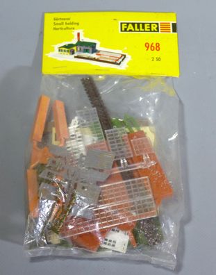 Faller H0 968 Einzelteilsortiment Einzelteilpackung Gärtnerei 917 50er/60er OVP