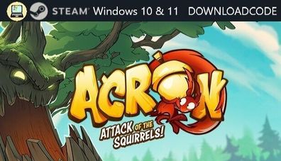 NEU VR Computer Spiel Acron Attack of the Squirrels für Windows 10 11 STEAM Game