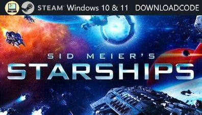 NEU PC Computer Spiel Sid Meiers Starships für Windows 10 11 STEAM Download Code