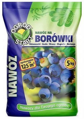 Dünger Für Heidelbeeren Blaubeeren Vaccinium Beerendünger Obstdünger 125m2 5kg