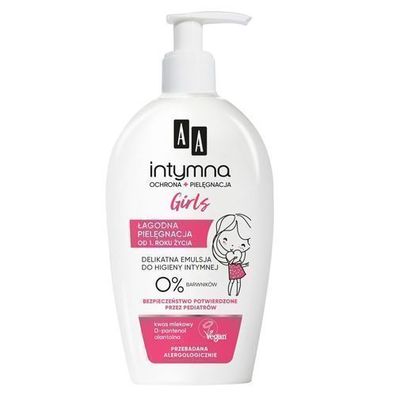 Oceanic AA Sanfte Intimpflege Emulsion fuer Maedchen, 0% Duftstoffe, 300 ml