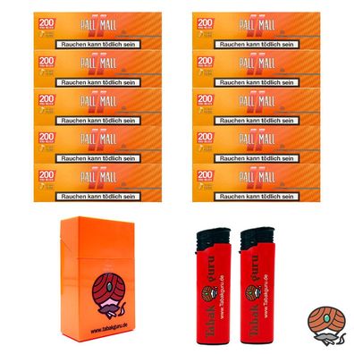 10 Pack Pall Mall Allround Xtra Filterhülsen + Zubehörartikel