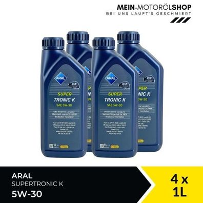 Aral SuperTronic K 5W-30 4x1 Liter