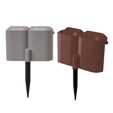 Garten Terasse Palisade Schneckenzaun Kunststoff 12 Steckelemente Prosperplast
