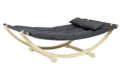 Amazonas Lounge Bett für Zwei in Anthrazit Hängestuhl