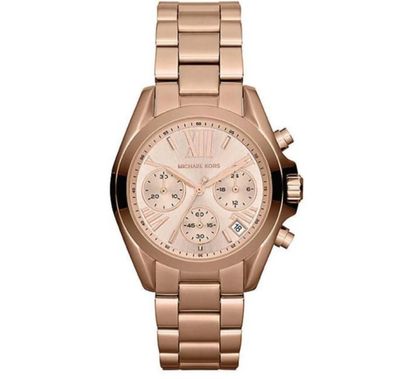 Michael Kors Damen Rose Gold Bradshaw Mini Betrachten MK5799