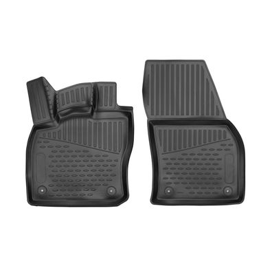 2020-2025 VW Caddy Fußmatten TPE Schwarz 2 tlg