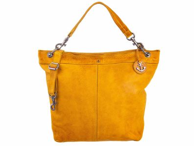 Harbour 2nd Vicky Leder Shopper - Farben: mustard