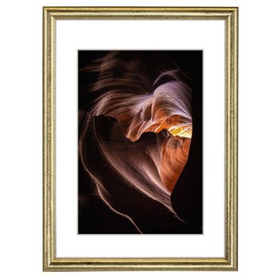 Hama Holz-Rahmen Bilder-Rahmen 18x24 cm Foto-Rahmen Poster-Rahmen Bilderrahmen