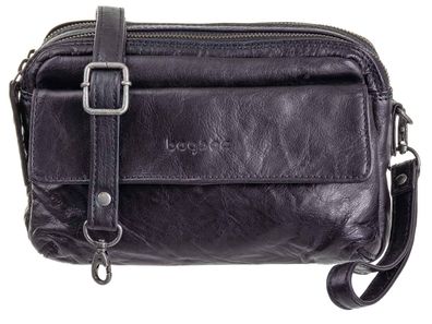 Bagsac Casual Damen Leder Umhängetasche B487010 - Farben: 04 rot