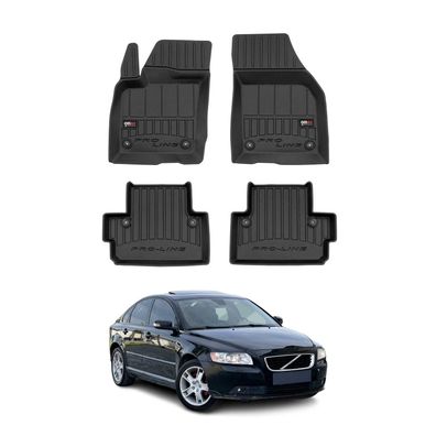 2004-2012 Volvo S40 Fußmatten TPE Schwarz 4 tlg