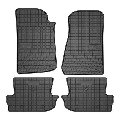 2017-2025 Jeep Wrangler Fußmatten Gummi Schwarz 4 tlg
