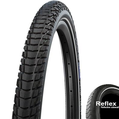 Schwalbe 60-584 Marathon PLUS TOUR Performance Addix.E Reflex Smart DualGuard
