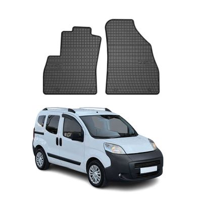 2008-2014 Peugeot Bipper Fußmatten TPE Schwarz 2 tlg