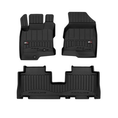 2006-2018 Opel Antara Fußmatten TPE Schwarz 3 tlg