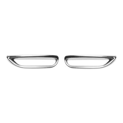 Hintere Reflektor Rahmen Umrandung für Nissan Qashqai J11 2014-2017 Chrom ABS 2x