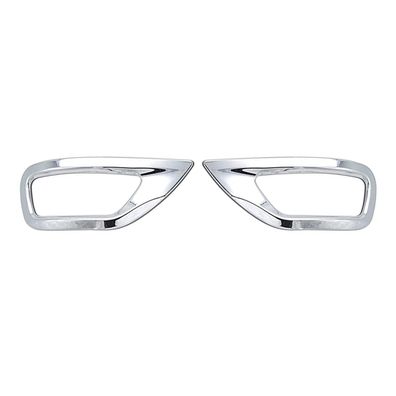 Reflektor Blenden Reflektor Rahmen für Jeep Grand Cherokee 2011-2019 Chrom ABS