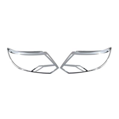 Scheinwerfer Leisten Scheinwerferblende für VW Tiguan 2011-2017 Chrom ABS 2tlg