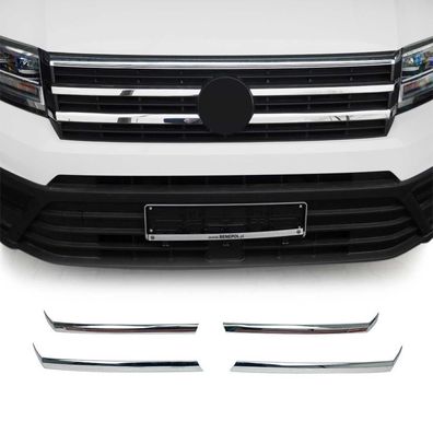 Kühlergrill Leisten Grillleisten für VW Grand California 2018-2021 Chrom 4x