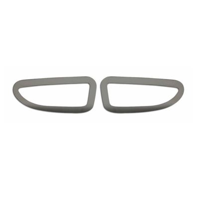 Blinkerrahmen Signalblende Seitenblinker für Opel Astra J 2010-2015 Chrom Dunkel