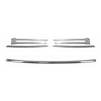 Kühlergrill Grillleisten für VW Multivan T5 2009-2015 Edelstahl Satz Chrom 4x