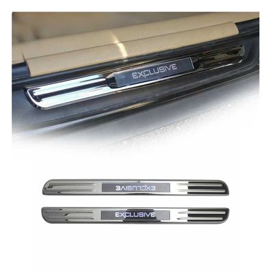 Einstiegsleisten Türschweller Exclusive für Nissan Qashqai 2007-2010 Chrom 2x