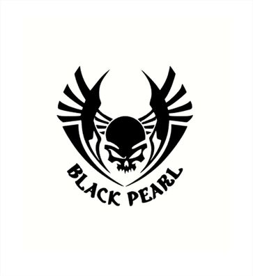 Autos Sticker Black Pearl Piraten hochwertiger Vinyl Aufkleber