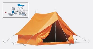 Preiser 45215 Campingzelt Spur 2m / G