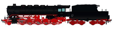 Spur1at 11119 Dampflok BR 44 392 DRost IIIa Wannentend Spur 1