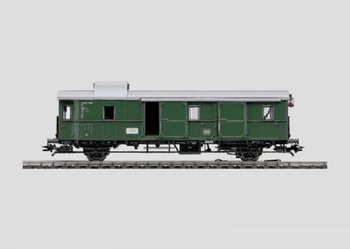 Maerklin 4316 Gepäckwagen DB Schlusslichter Wartungsf Spur H0